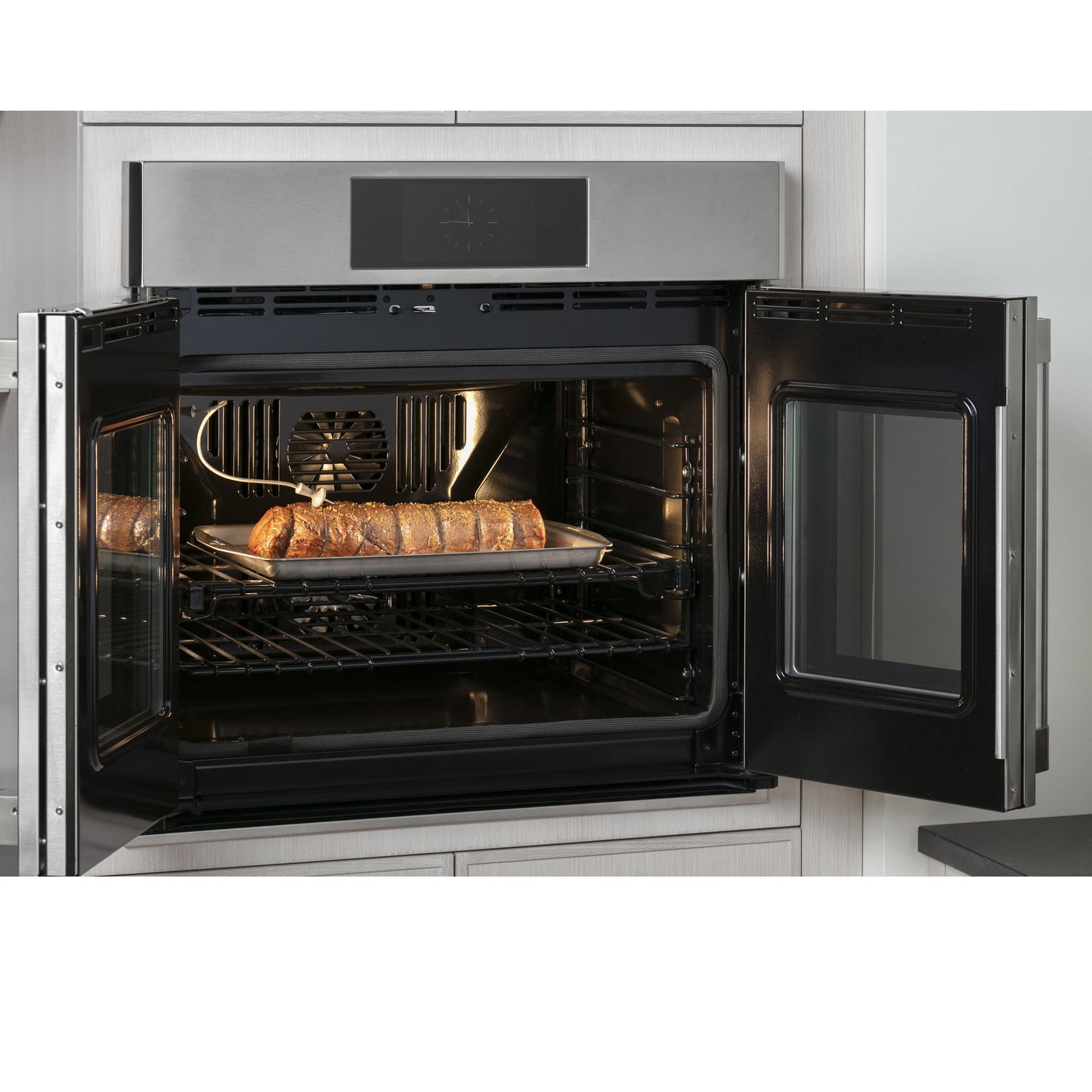 Monogram ZTDX1FPSNSS 30" Statement French-Door Double Wall Oven