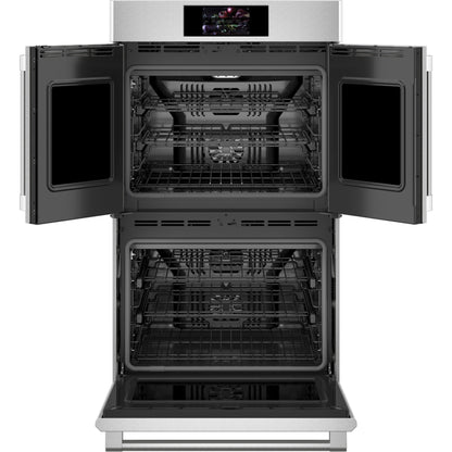 Monogram ZTDX1FPSNSS 30" Statement French-Door Double Wall Oven