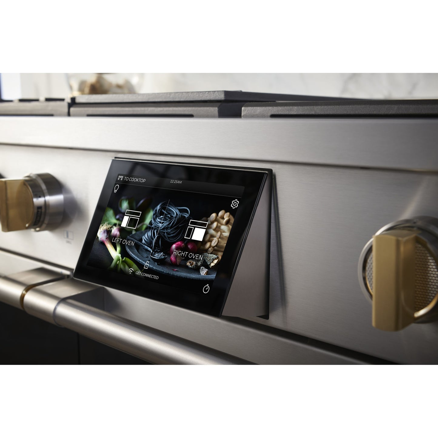 Monogram ZDP484NGTSS 48" Dual Fuel Professional Range with 4 Burners, Grill, and Griddle