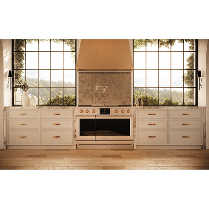 Monogram ZDP484NGTSS 48" Dual Fuel Professional Range with 4 Burners, Grill, and Griddle