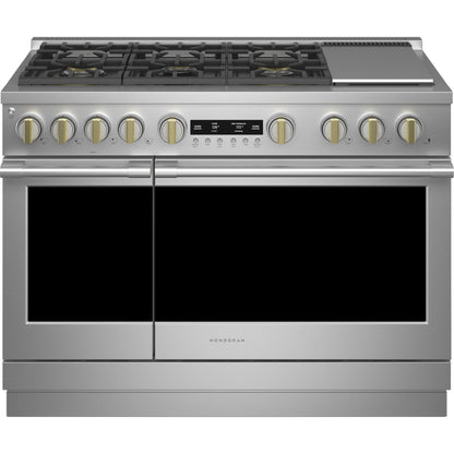Monogram ZDP486NDTSS 48" Dual Fuel Professional Range with 6 Burners and Griddle – Coastal Appliance Co.