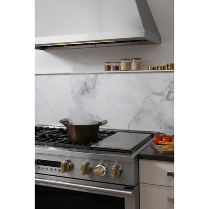 Monogram ZGP486NDTSS 48" All Gas Professional Range with 6 Burners and Griddle