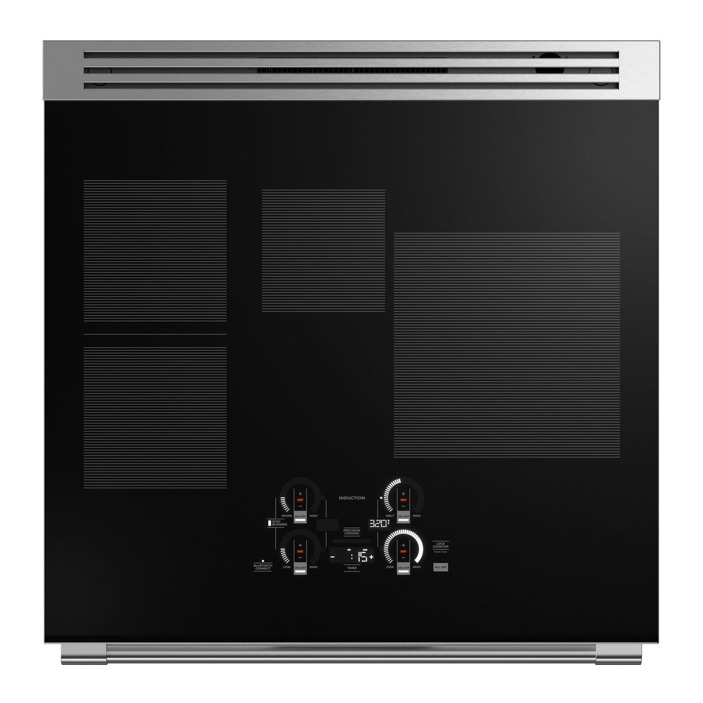 Monogram ZHP304ETVSS 30” Induction Professional Range – Stainless Steel