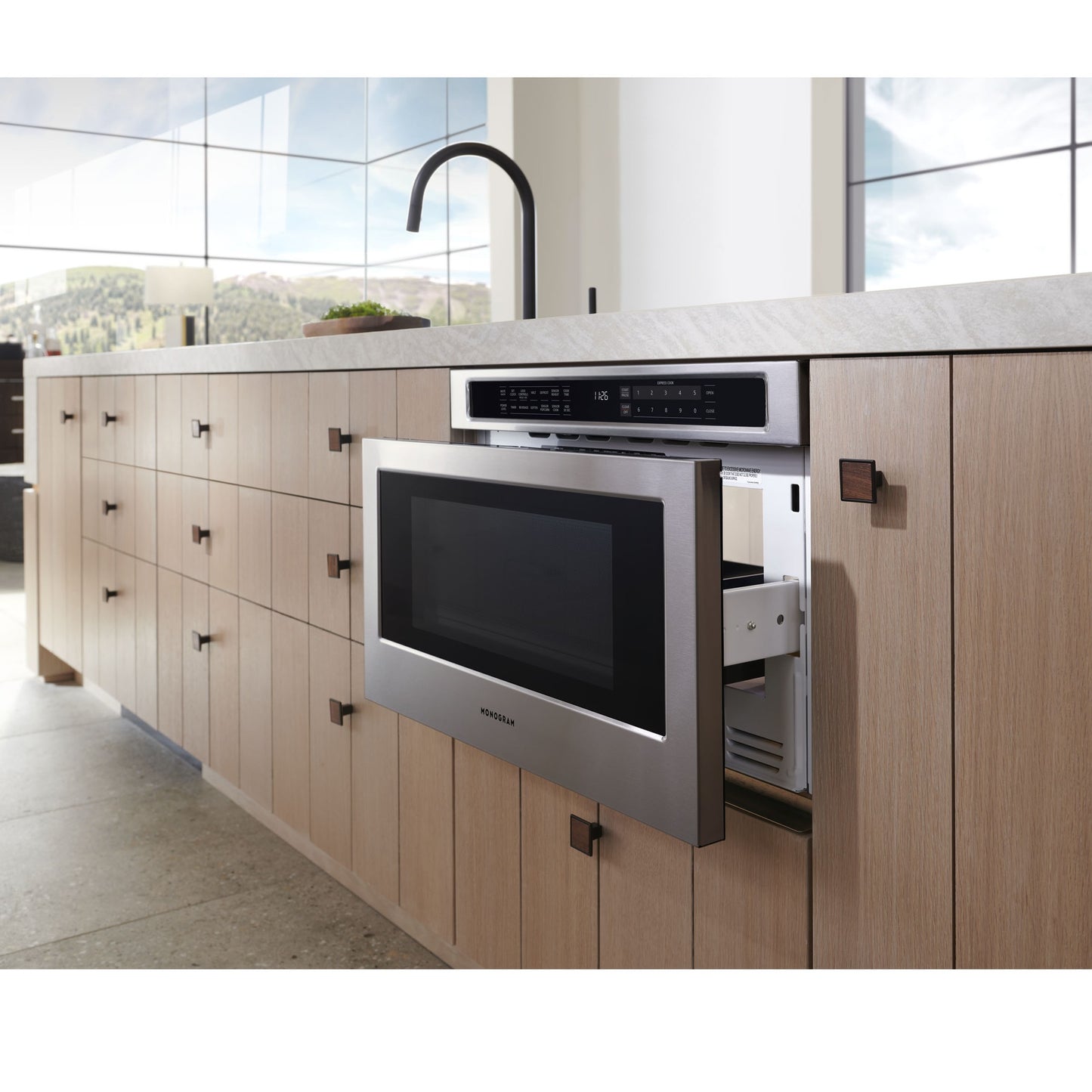 Monogram ZWL1126SRSS 24" Built-In Microwave Drawer