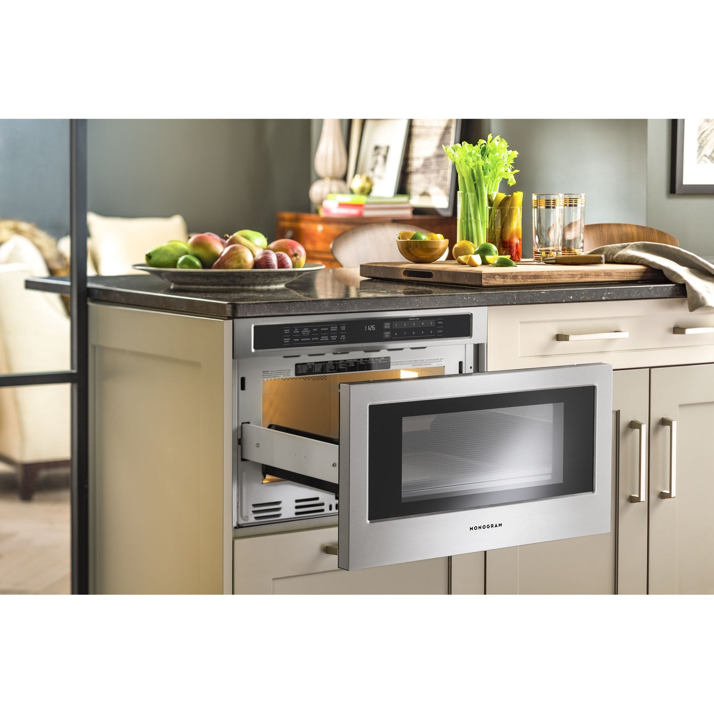 Monogram ZWL1126SRSS 24" Built-In Microwave Drawer