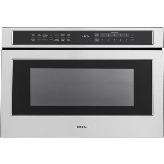 Monogram ZWL1126SRSS 24" Built-In Microwave Drawer
