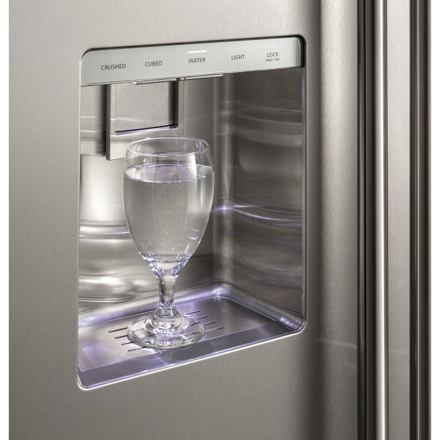 Monogram ZIS420NNII 42-inch Built-In Side-by-Side Refrigerator with Dispenser - Panel Ready