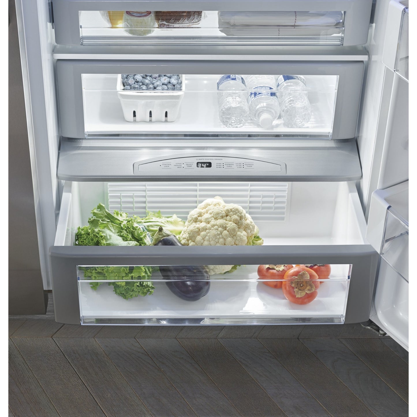 Monogram ZIS420NNII 42-inch Built-In Side-by-Side Refrigerator - Panel Ready