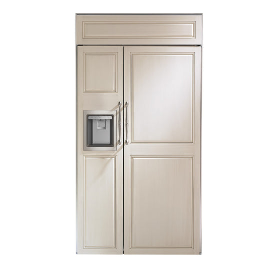 Monogram ZIS420NNII 42-inch Built-In Side-by-Side Refrigerator with Dispenser - Panel Ready