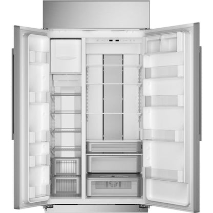 Monogram ZISB480DNII 48-inch Built-In Side-by-Side Refrigerator - Panel Ready