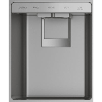 Monogram ZISB360DNII 36" Panel-Ready Built-In Side-by-Side Refrigerator
