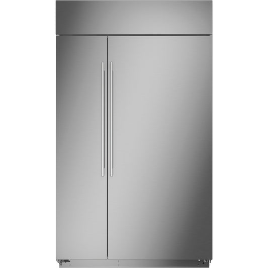 Monogram ZISS480NNSS 48-inch Built-In Side-by-Side Refrigerator