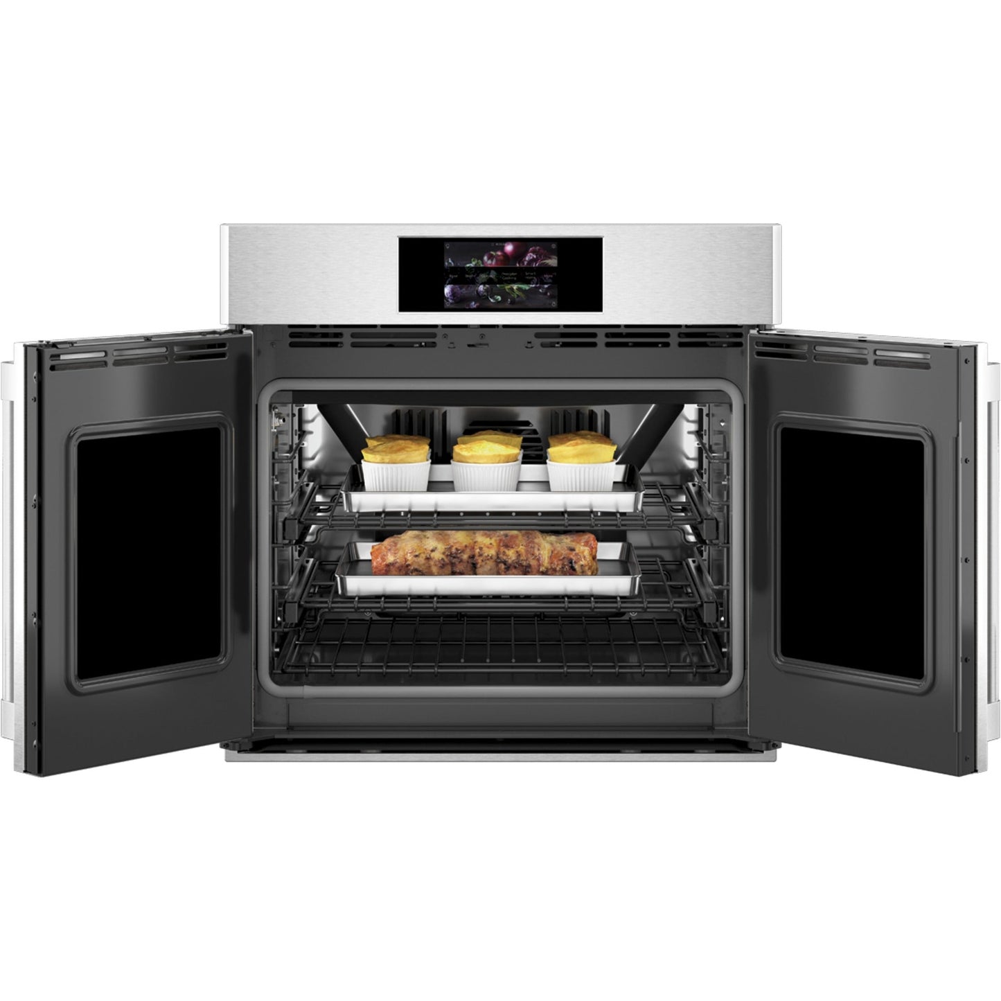 Monogram ZTSX1FPSNSS 30" Statement French-Door Single Wall Oven
