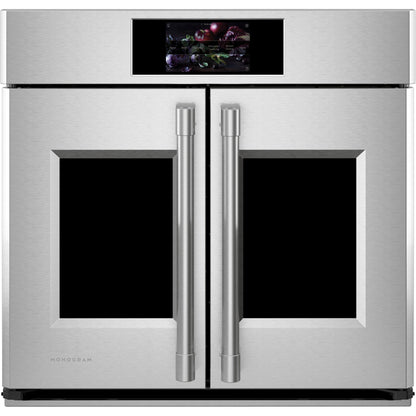 Monogram ZTSX1FPSNSS 30" Statement French-Door Single Wall Oven