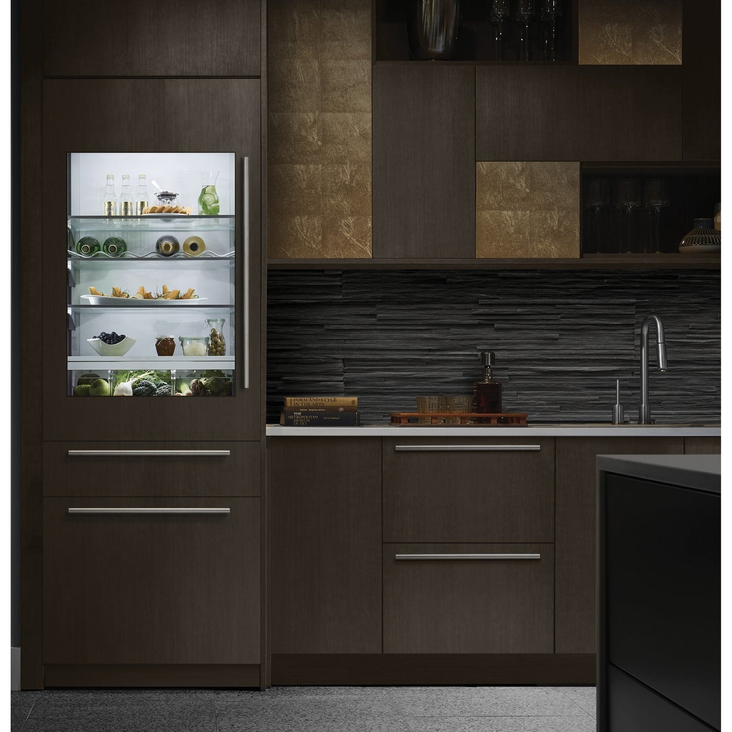 Monogram ZIDI240HII 24" Panel-Ready Built-In Double-Drawer Refrigerator