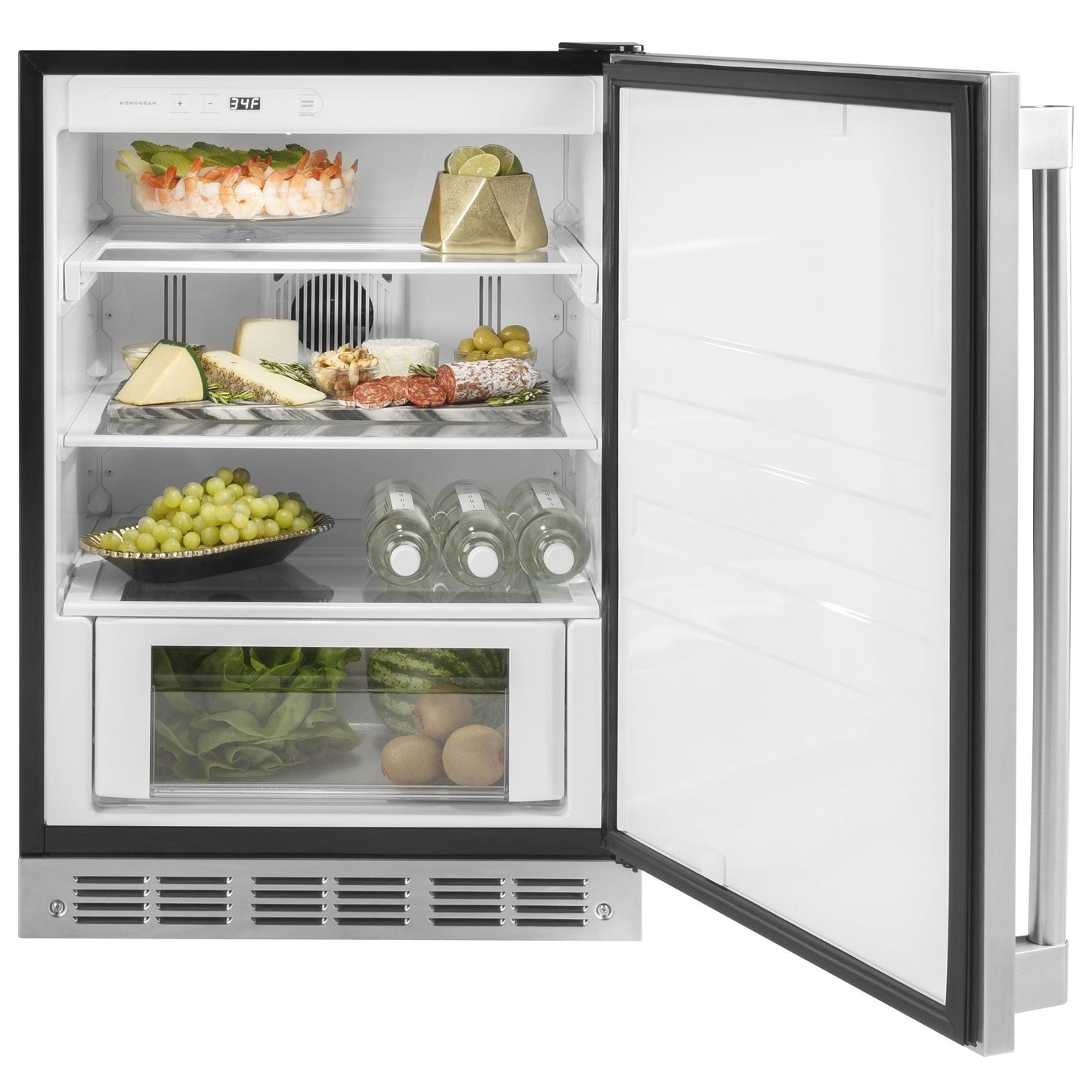Monogram ZIFS240NSS 24" Built-In Fresh-Food Refrigerator