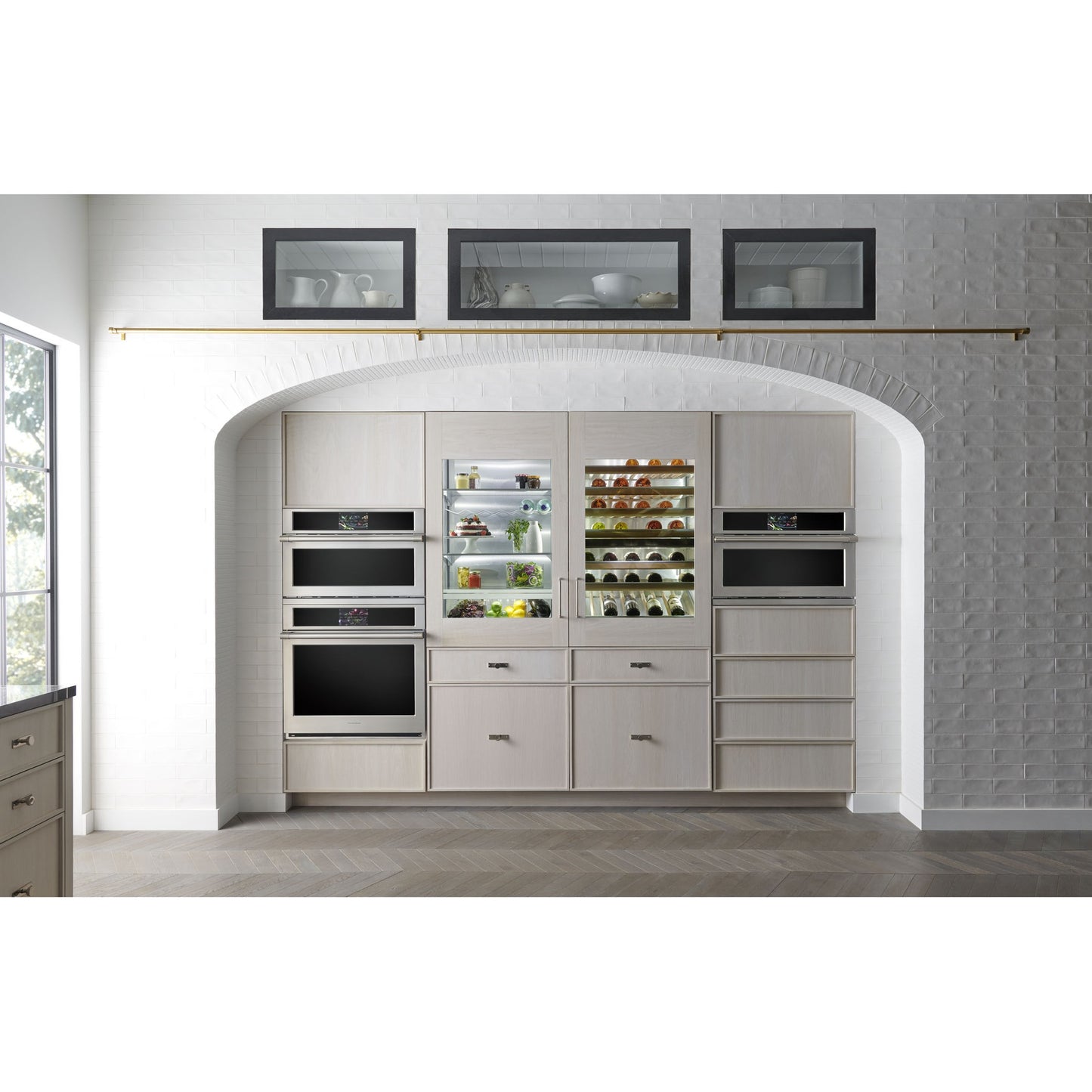 Monogram ZIW303NPPII 30″ Panel-Ready Built-In Wine Sommelier Refrigerator