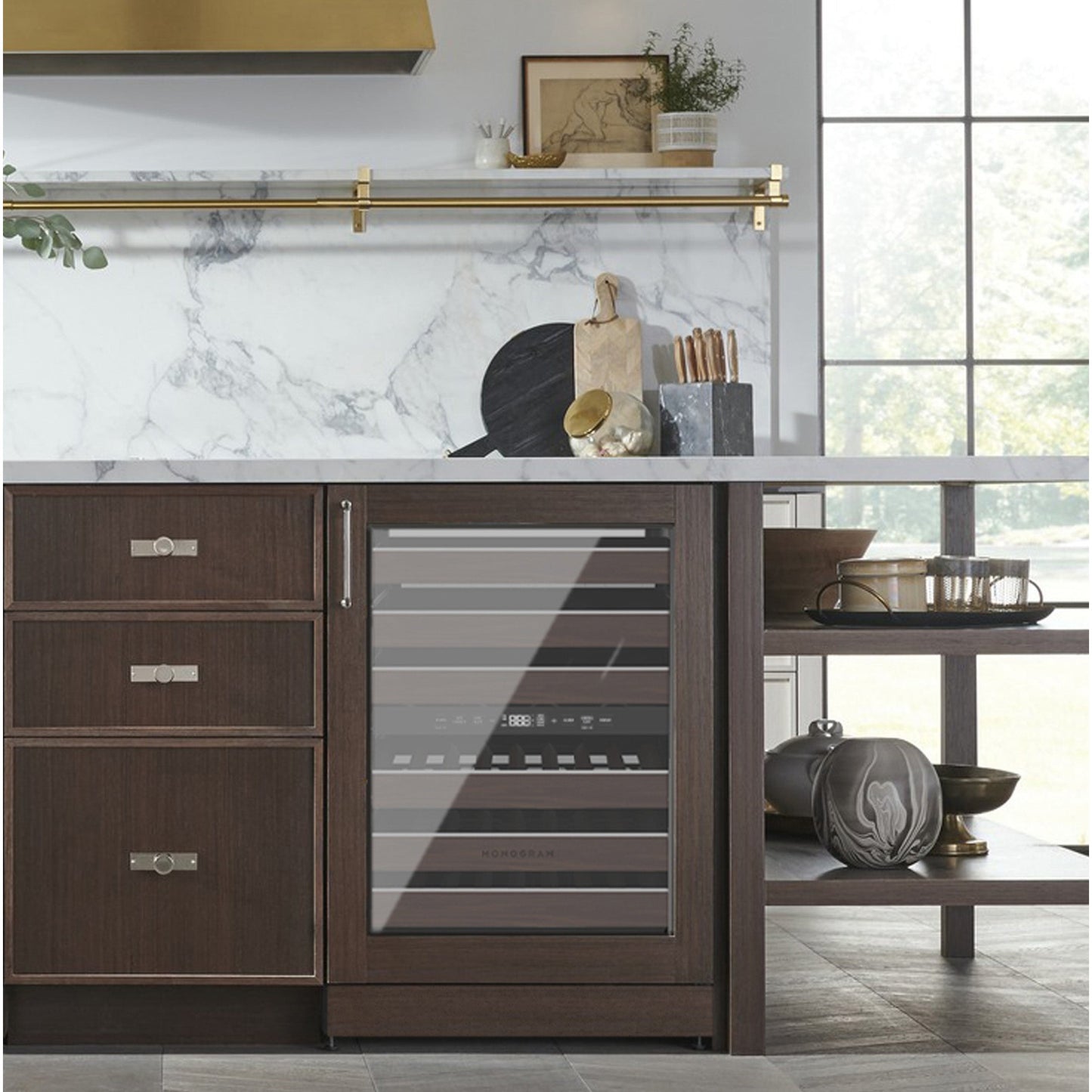 Monogram ZIWD24PWII 24″ Panel-Ready Wine Reserve