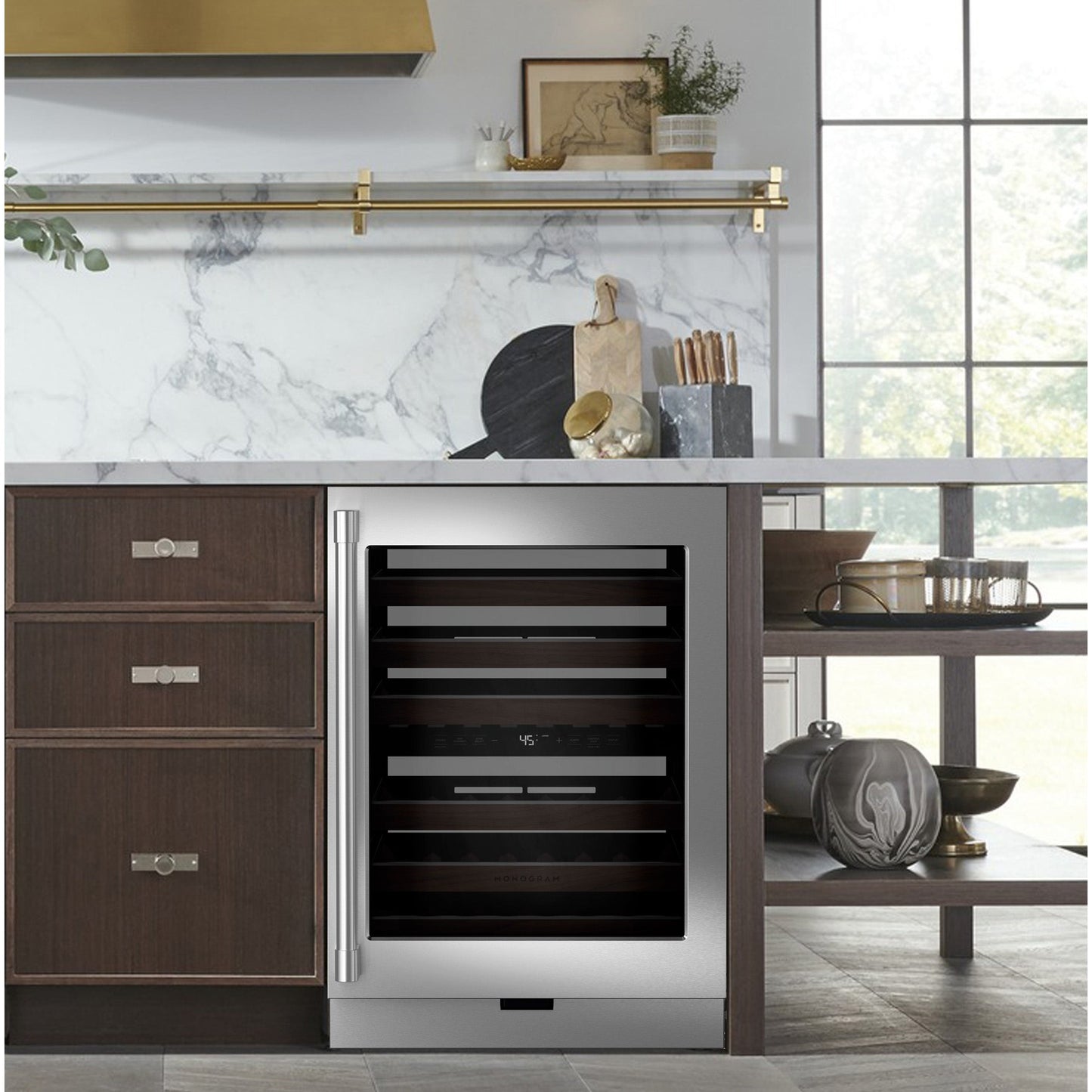 Monogram ZIWD24PWII 24″ Panel-Ready Wine Reserve