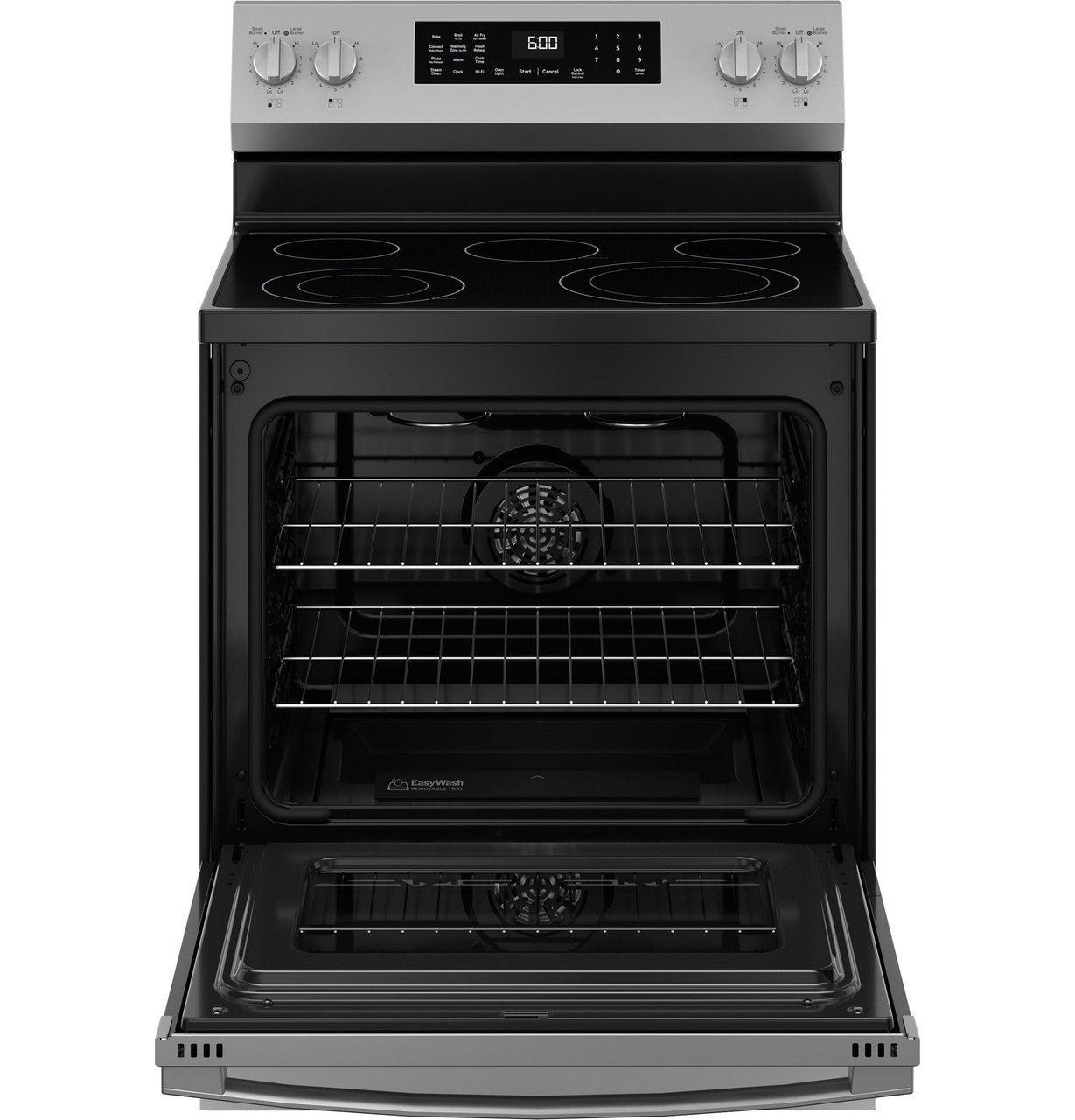 GE GRF600AVSS 30" ENERGY STAR® Free-Standing Electric Convection Range – Stainless Steel