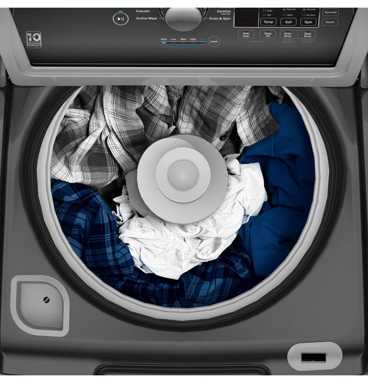 GE GTW585BPVDG 4.5 cu. ft. Capacity Washer with Agitator