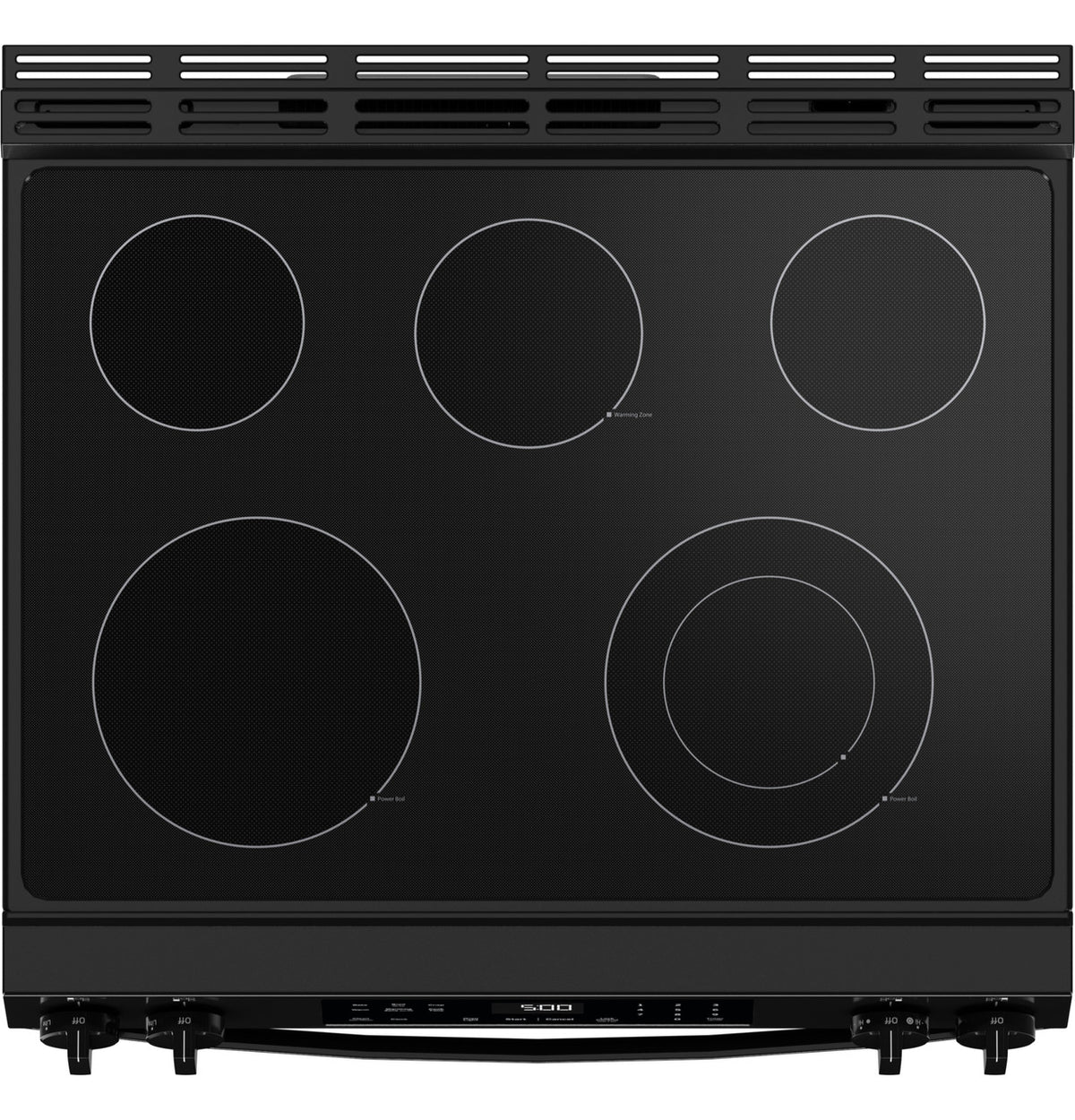 GE GRS500PVBB ENERGY STAR® 30" Slide-In Electric Range with Crisp Mode