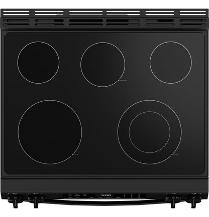 GE GRS500PVBB ENERGY STAR® 30" Slide-In Electric Range with Crisp Mode