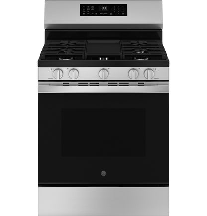 GE GGF600AVSS 30" Free-Standing Gas Convection Range – Stainless Steel