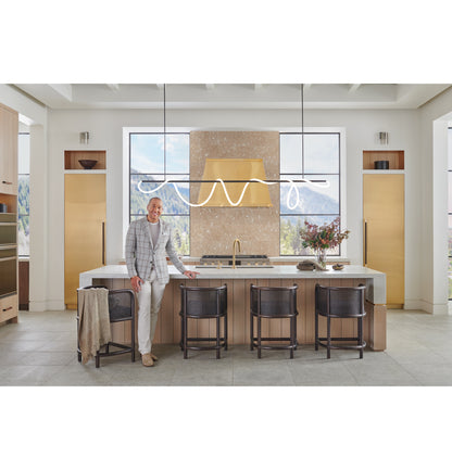 Monogram ZVC53DWB1 53" Custom Designer Wall Hood - Brass