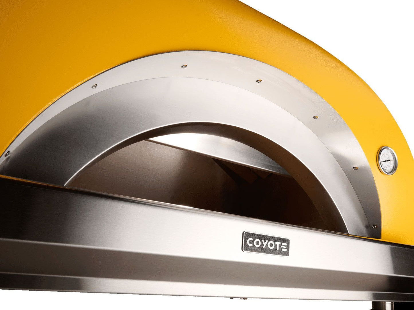 Coyote C1PZ40WY 40" DUOMO Wood-Fired Pizza Oven – Yellow