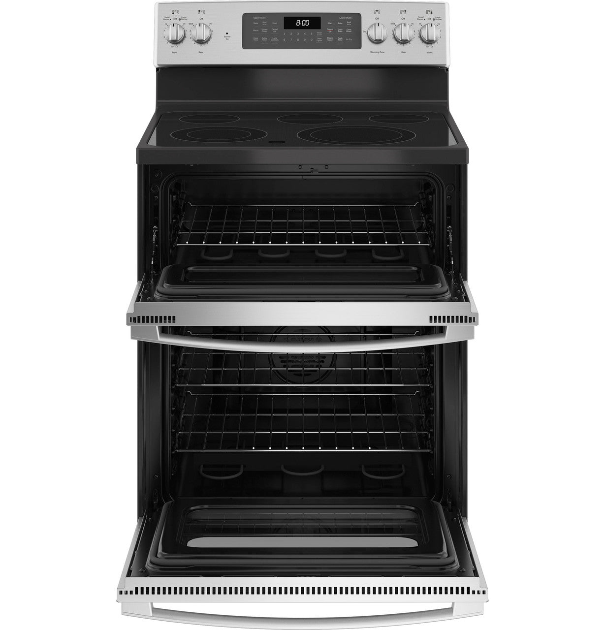 GE JBS86SPSS 30" Free-Standing Electric Double Oven Convection Range – Stainless Steel