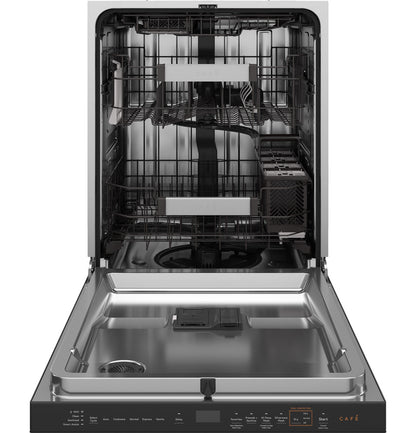 Cafe CDP888M5VS5 24" CustomFit Smart Built-In Dishwasher in Platinum Glass