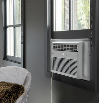GE Profile PWJV08WWF 8,000 BTU Inverter Smart Ultra-Quiet Window Air Conditioner – White