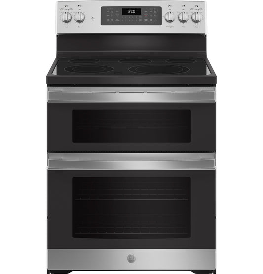 GE JBS86SPSS 30" Free-Standing Electric Double Oven Convection Range – Stainless Steel