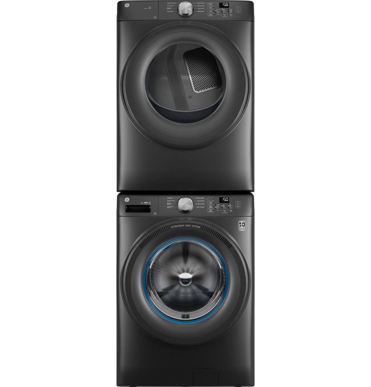 GE GFW350SPYDS 4.6 cu. ft. Front Load Washer with steam