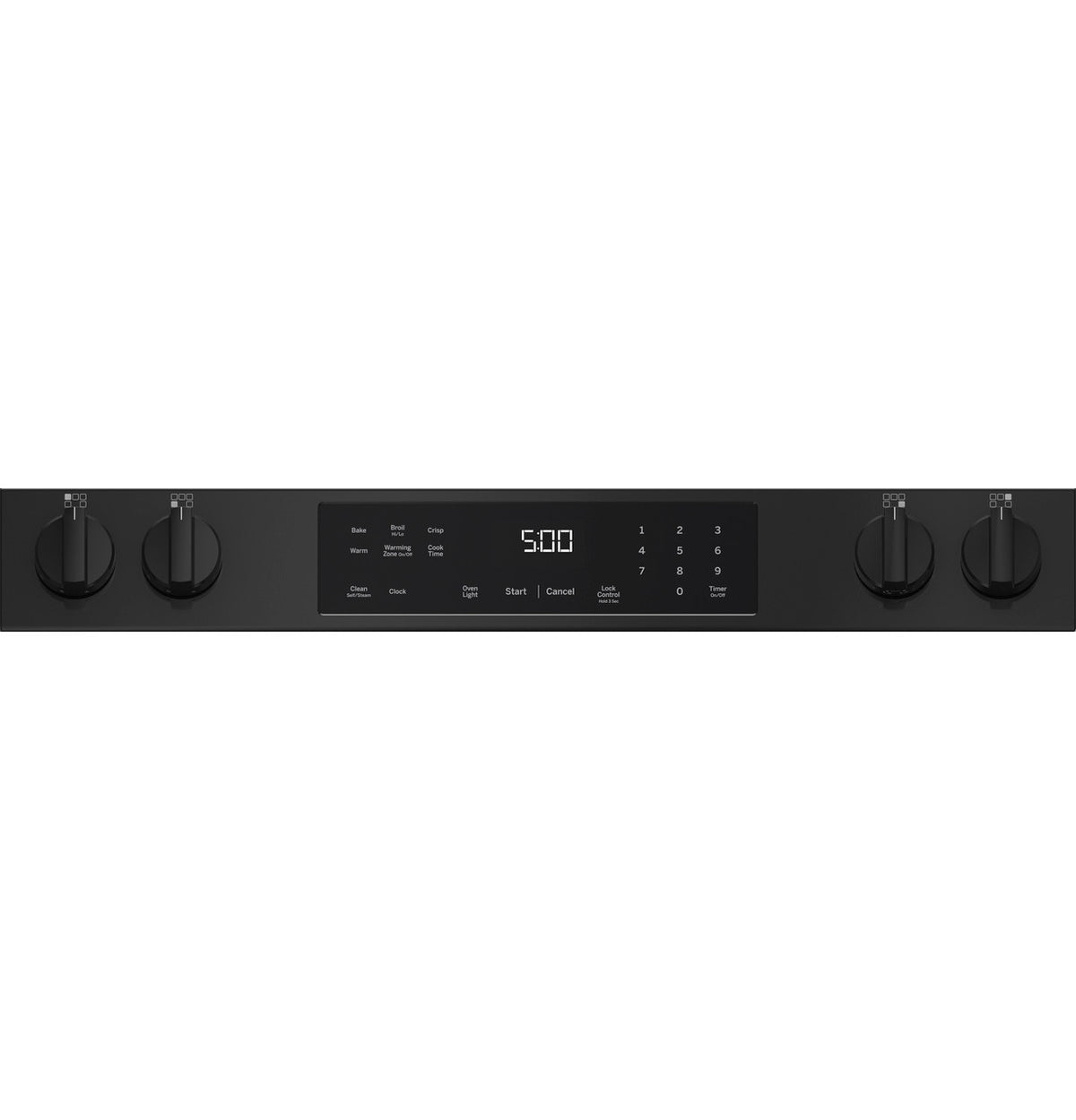 GE GRS500PVBB ENERGY STAR® 30" Slide-In Electric Range with Crisp Mode