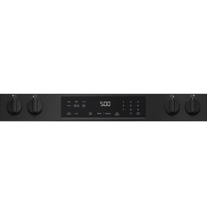 GE GRS500PVBB ENERGY STAR® 30" Slide-In Electric Range with Crisp Mode