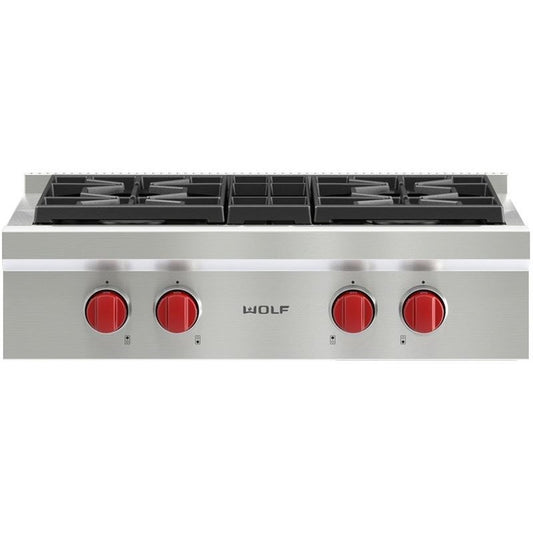 Wolf SRT304 30″ Sealed Burner Rangetop