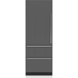 Sub Zero DET3050CIID – 30" Designer Column Refrigerator/Freezer with Ice & Internal Dispenser