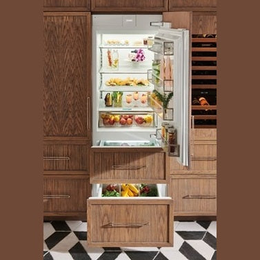 Sub Zero DET3050RID – 30" Designer Over-and-Under Refrigerator with Internal Dispenser - Panel Ready