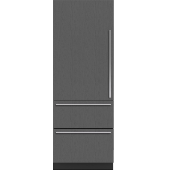 Sub Zero DET3050RID – 30" Designer Over-and-Under Refrigerator with Internal Dispenser - Panel Ready