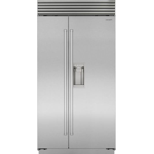 Sub Zero CL4250SD/S – 42" Side-by-Side Refrigerator/Freezer with External Dispenser