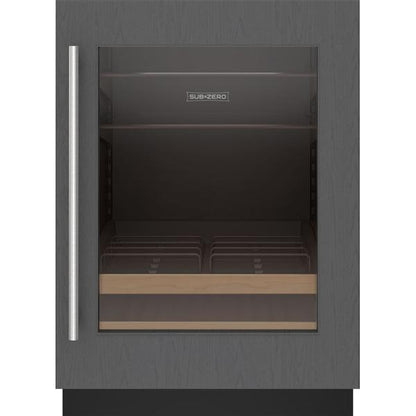 Sub Zero DEU2450BG – 24" Designer Undercounter Beverage Center - Panel Ready