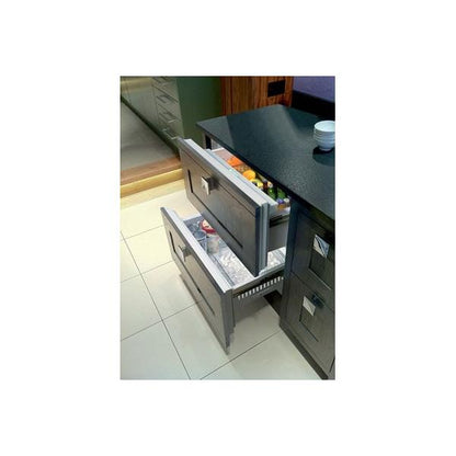 Sub Zero ID-36CI – 36" Integrated Refrigerator/Freezer Drawers with Ice Maker - Panel Ready