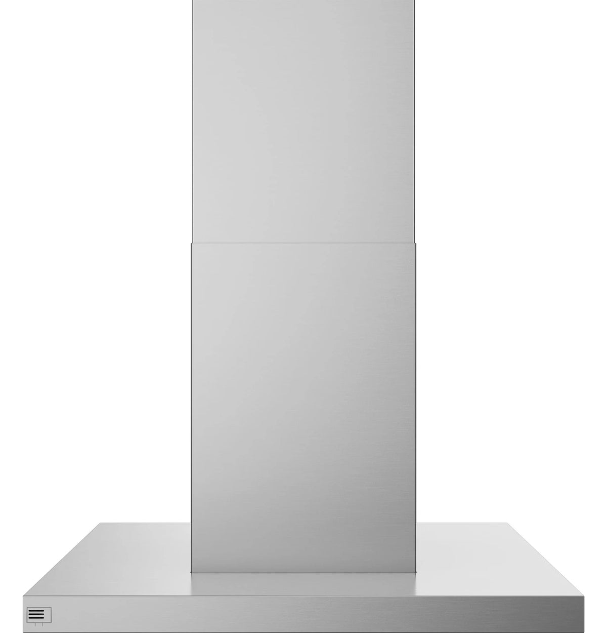 Café UVI1036SRSS 36" Designer Island-Mount Chimney Vent Hood with Clean Air Sensors – Stainless Steel