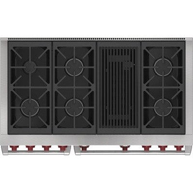 Wolf DF48650C/S/P 48″ Dual Fuel Range with Infrared Charbroiler