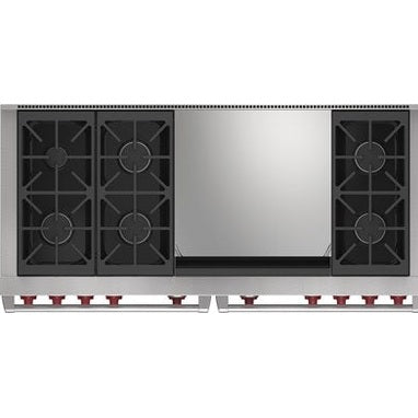 Wolf DF60650DG/S/P 60″ Dual Fuel Range with Infrared Dual Griddle