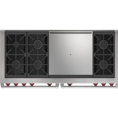 Wolf DF60650F/S/P 60″ Dual Fuel Range with Infrared French Top