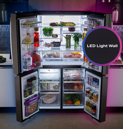 GE Profile PAE28BYTFS 36" 28.3 Cu. Ft. Quad-Door Refrigerator