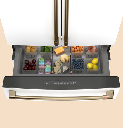 Café CJE23DP4WW2 23.2 Cu. Ft. 4-Door Counter Depth French Door Refrigerator